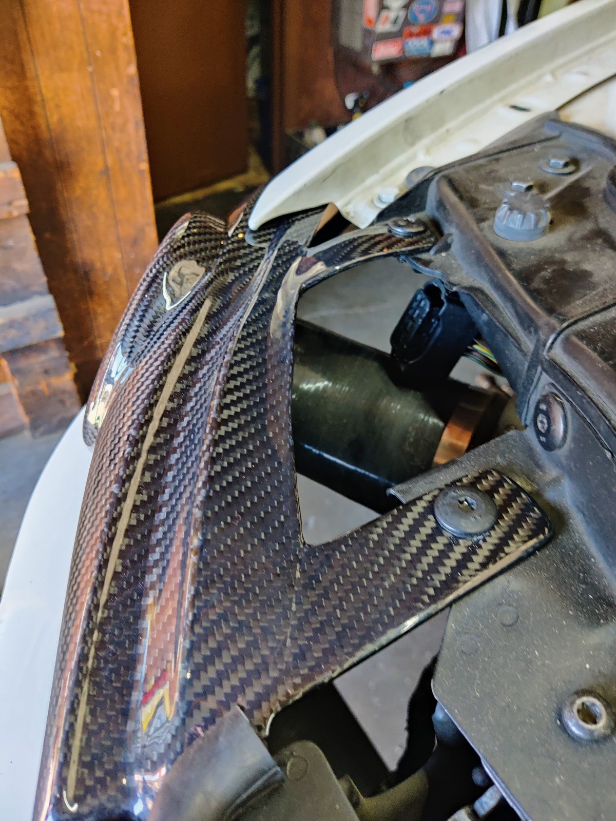 VTT E90 Carbon Fiber Headlight Duct - Image 8