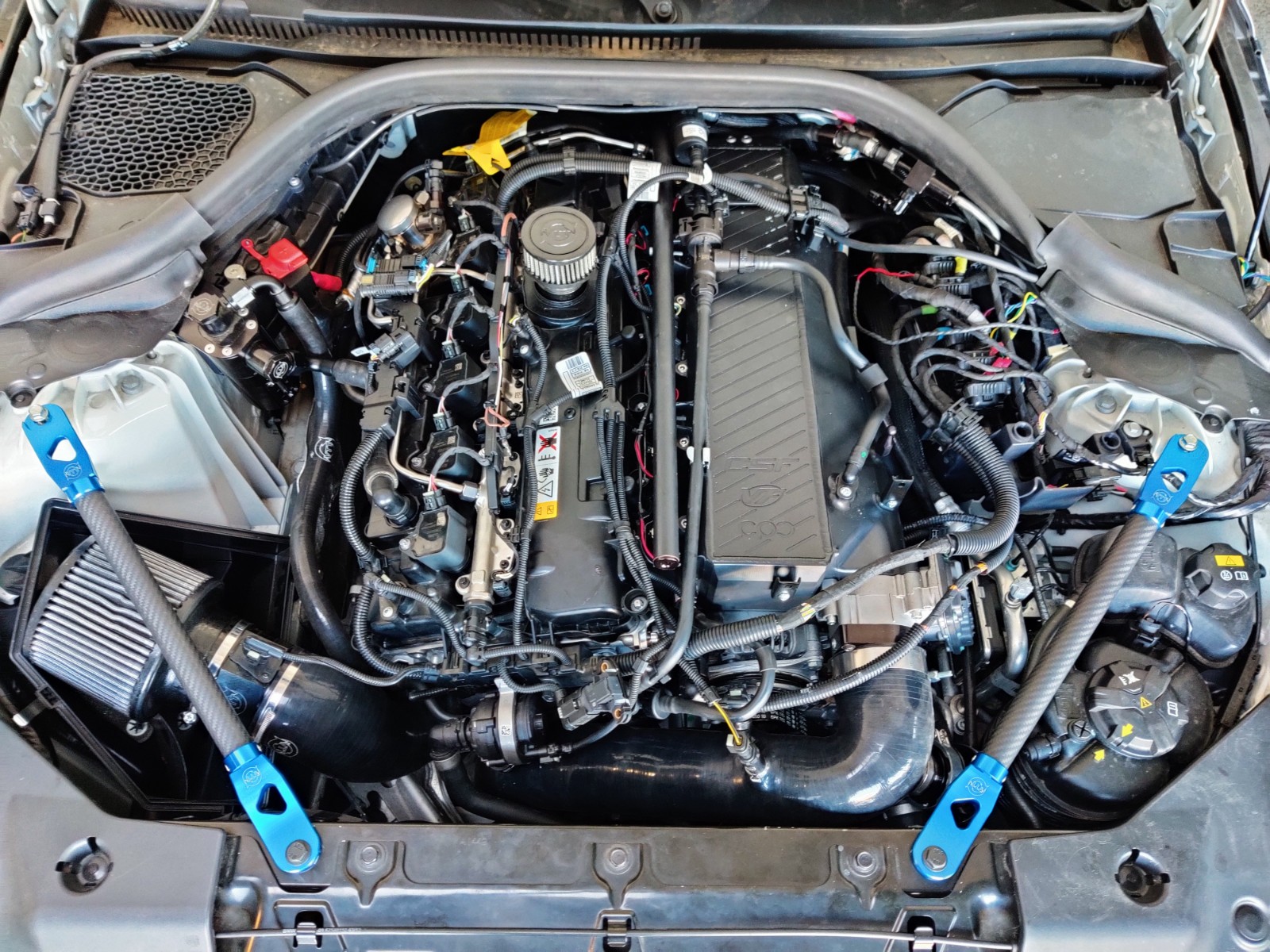 Toyota Supra A90/91 Carbon Fiber Strut Braces - Image 14