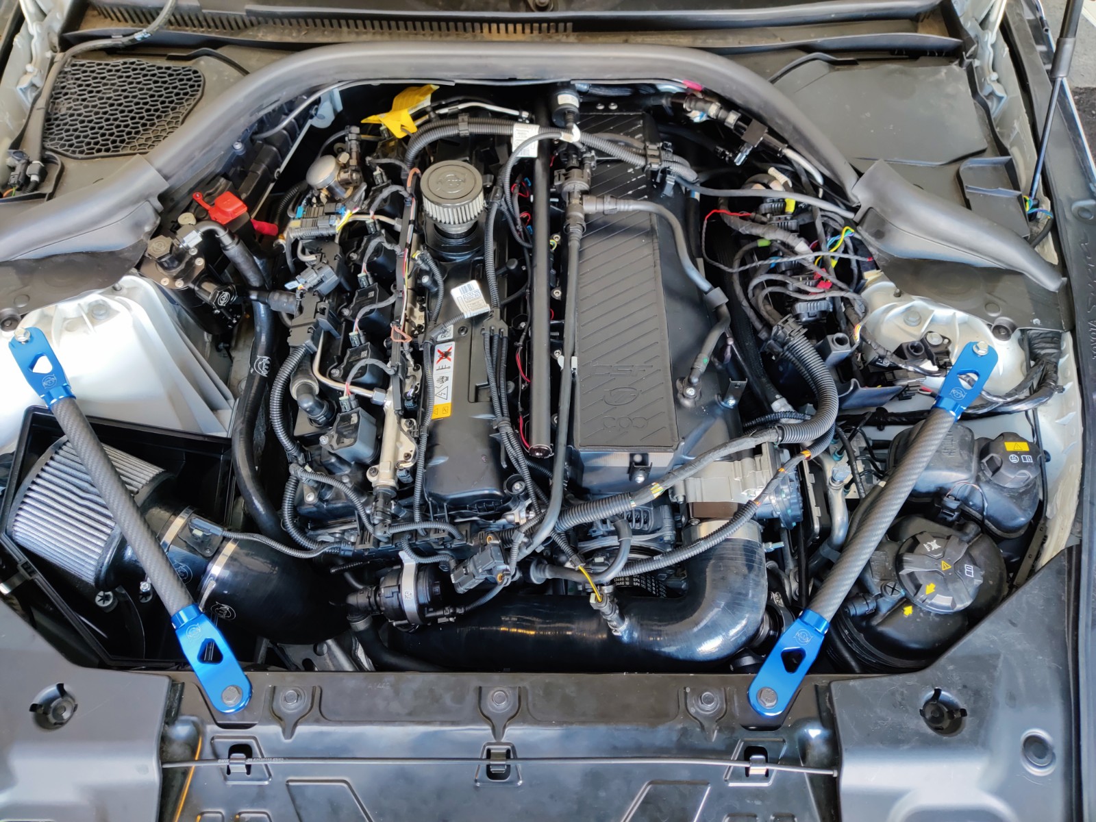 Toyota Supra A90/91 Carbon Fiber Strut Braces - Image 12