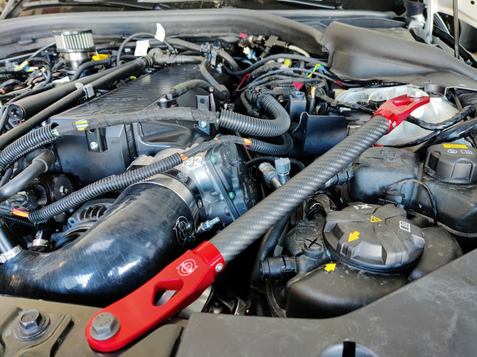 Toyota Supra A90/91 Carbon Fiber Strut Braces - Image 10