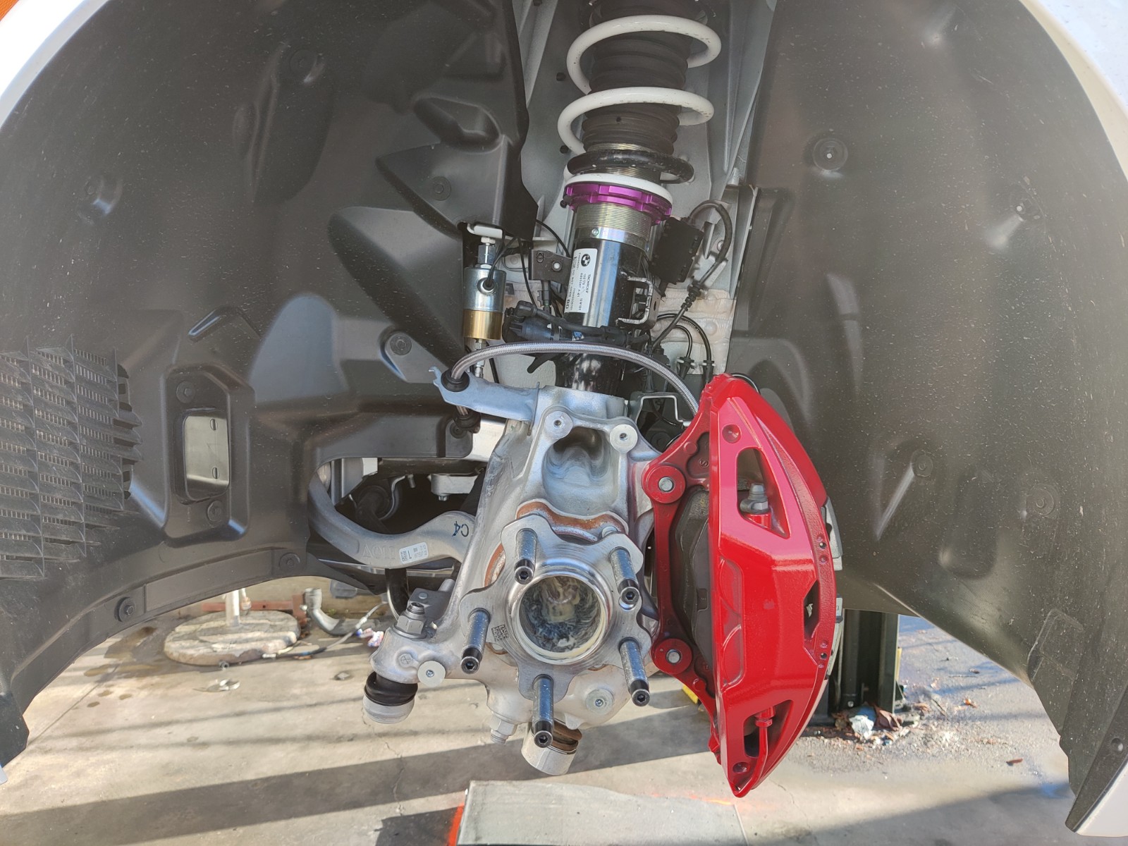 VTT A90/1 Supra Line Lock/Stainless Steel Brake Line Kit - Image 2