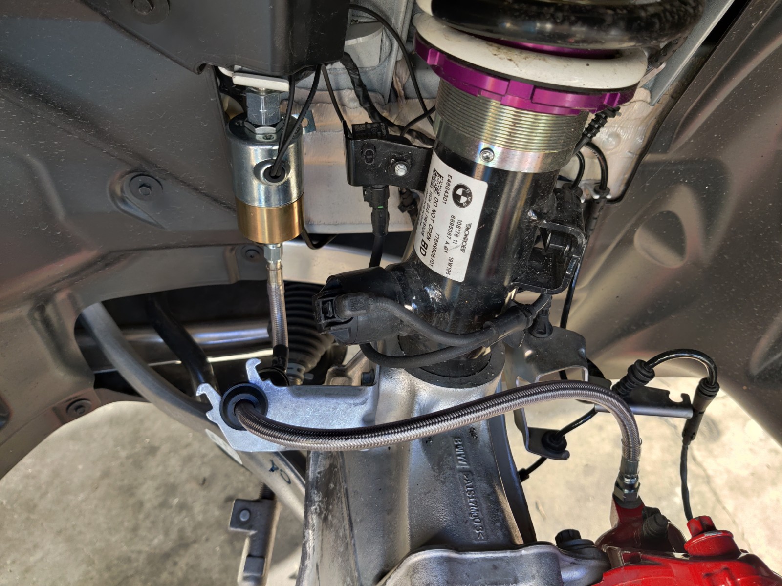 VTT A90/1 Supra Line Lock/Stainless Steel Brake Line Kit - Image 3