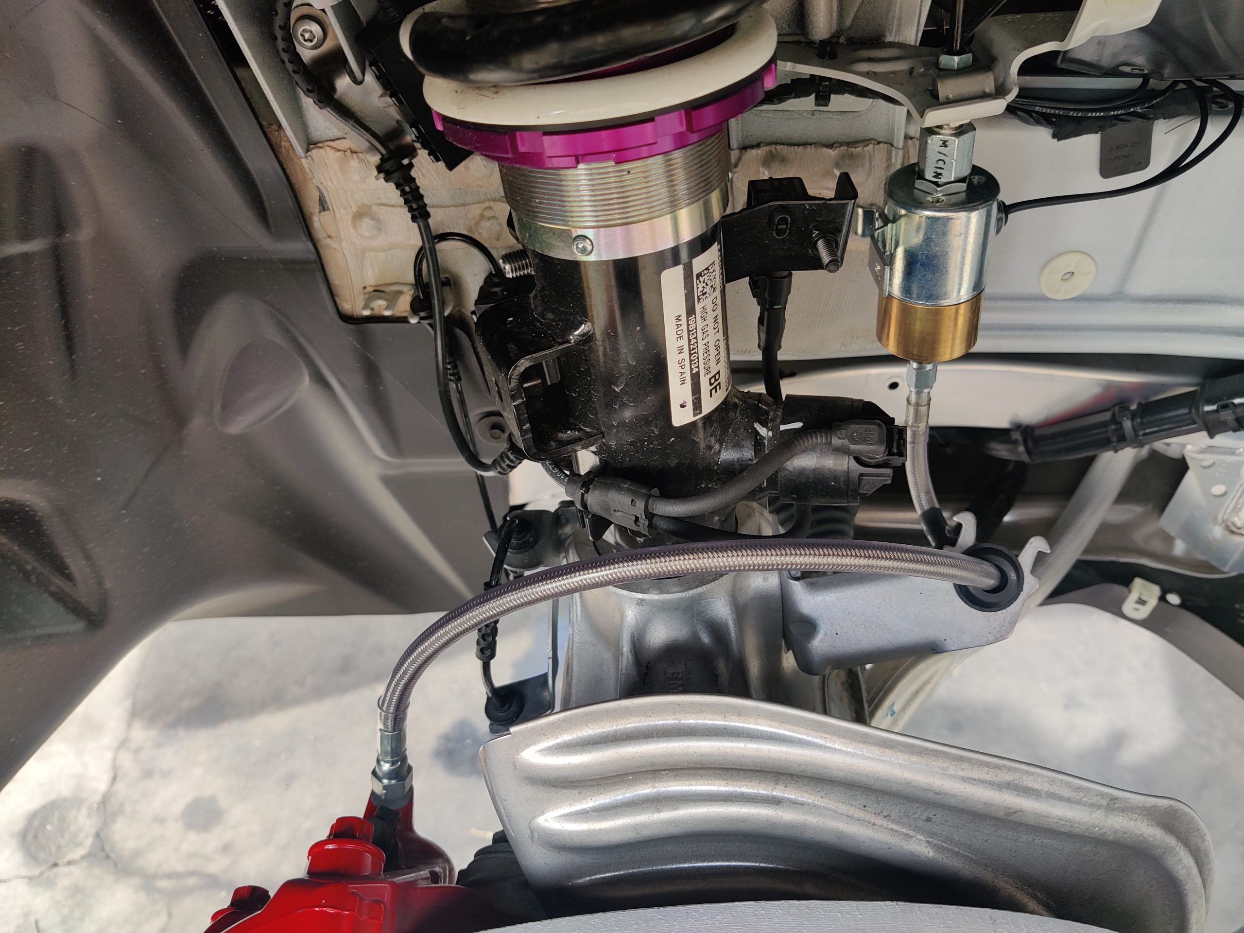 VTT A90/1 Supra Line Lock/Stainless Steel Brake Line Kit - Image 7