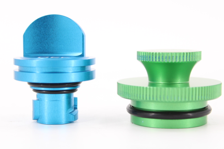 2013-2022 VTT Cummins Billet Fuel, and DEF Filler Caps - Image 5