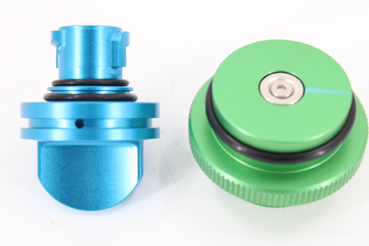 2013-2022 VTT Cummins Billet Fuel, and DEF Filler Caps - Image 7