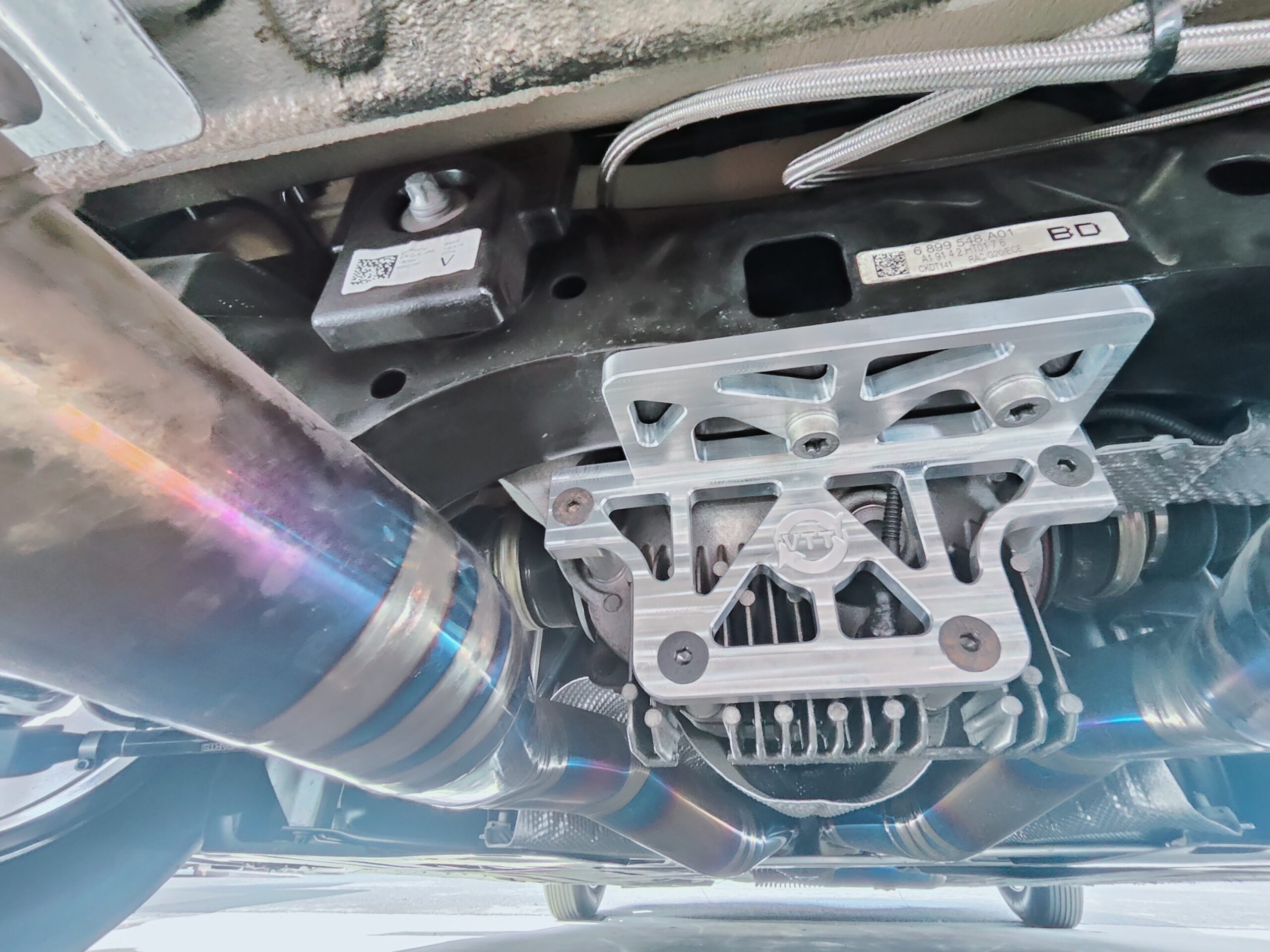 VTT A9X Supra/BMW Z4 / G2X / G42 Billet Diff Lock Down Kit - Image 11