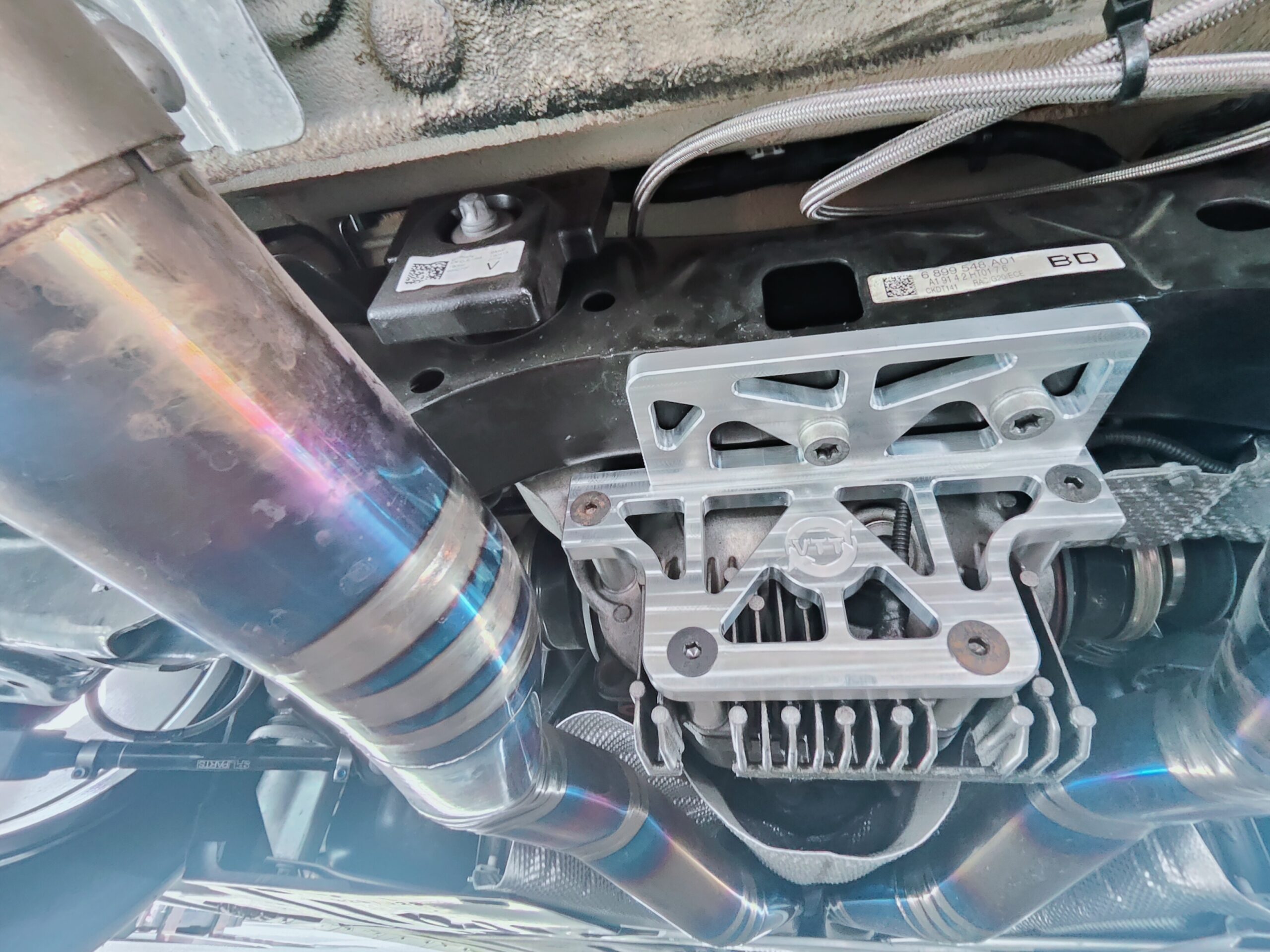 VTT A9X Supra/BMW Z4 / G2X / G42 Billet Diff Lock Down Kit - Image 10