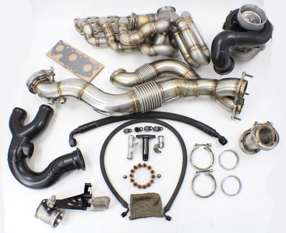 VTT-FAB S55 Factory Control EWG Top Mount Single Turbo kit - Image 3