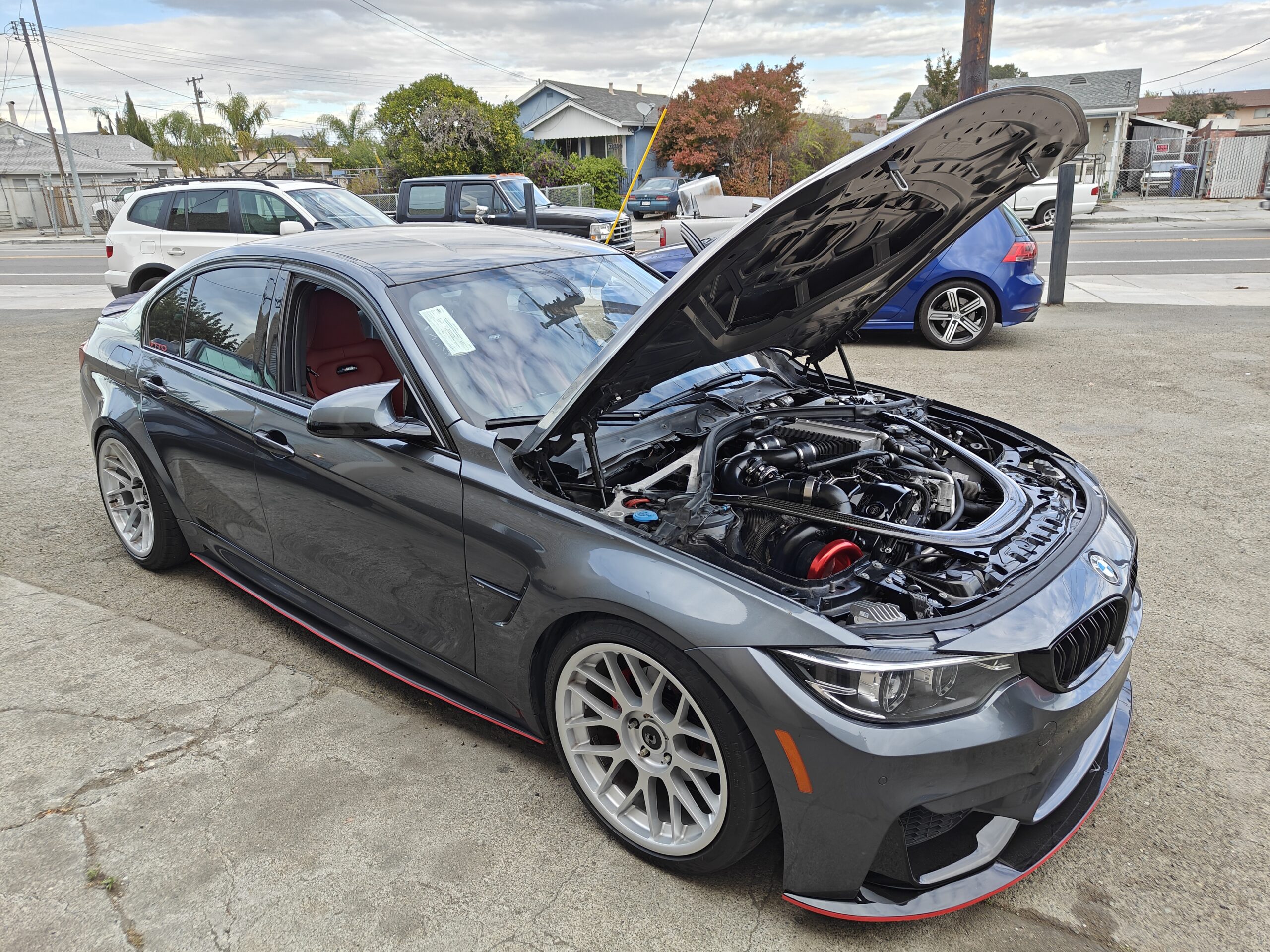 VTT-FAB S55 Factory Control EWG Top Mount Single Turbo kit - Image 28