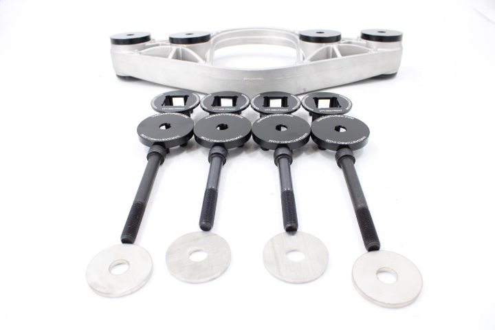 VTT Billet BMW G8X Front Diff Bushing Reinforcement Insert Kit