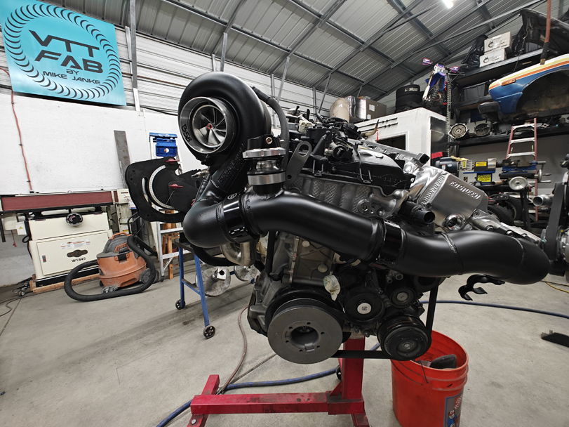 VTT-FAB B58 Factory Control EWG Top Mount Single Turbo kit - Image 9