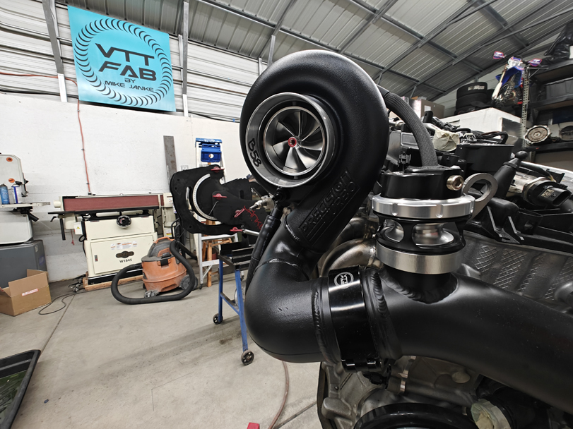 VTT-FAB B58 Factory Control EWG Top Mount Single Turbo kit - Image 8