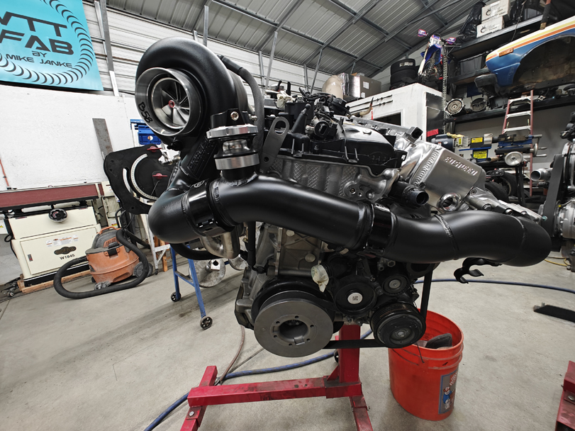 VTT-FAB B58 Factory Control EWG Top Mount Single Turbo kit - Image 6