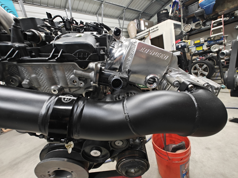 VTT-FAB B58 Factory Control EWG Top Mount Single Turbo kit - Image 5