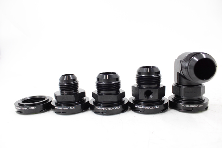 Billet S58/B58(TU) -16ORB Low-Profile Crankcase Vent Adapter
